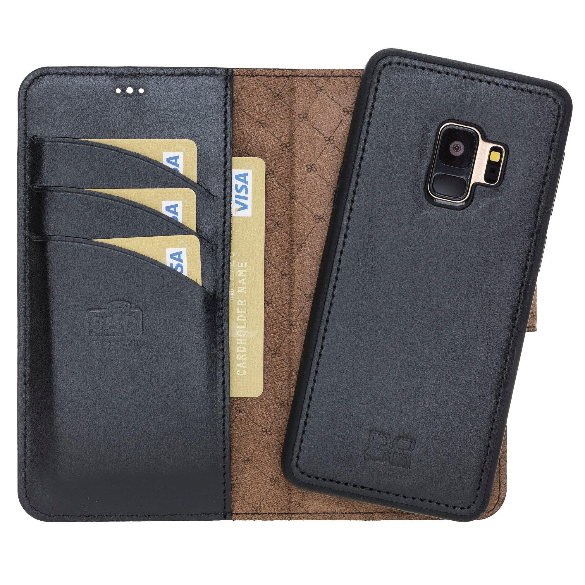 Magic Samsung Galaxy S9 Plus Leather Detachable Wallet Case