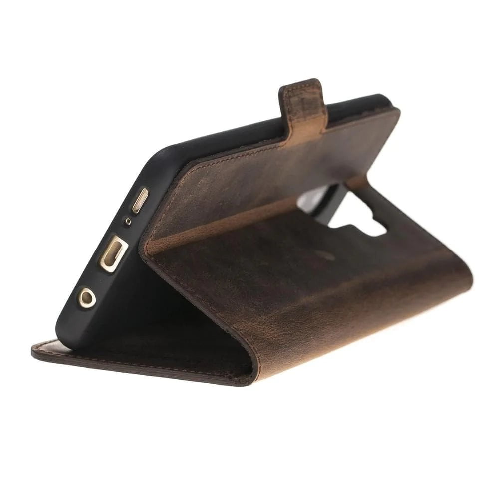 Wallet Case Samsung Galaxy S9 Plus Leather Folio Case