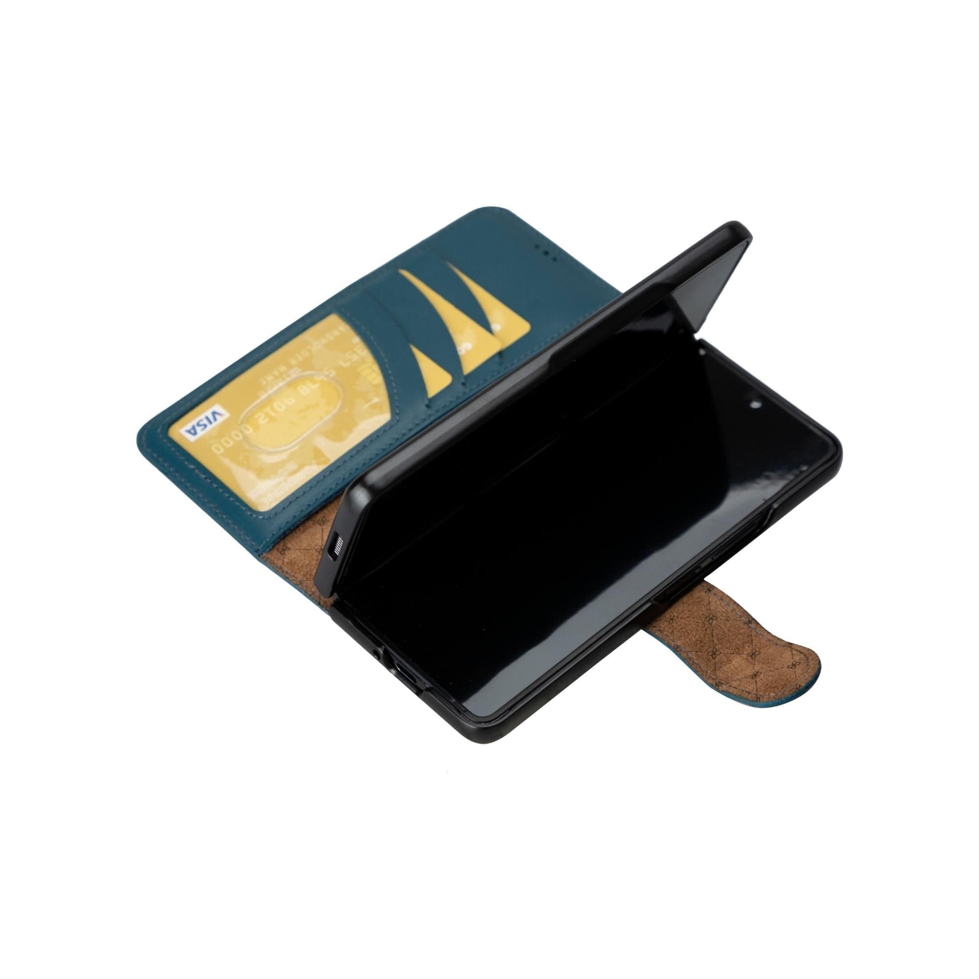 Wallet ID Samsung Galaxy Z Fold 5 Leather Folio Case