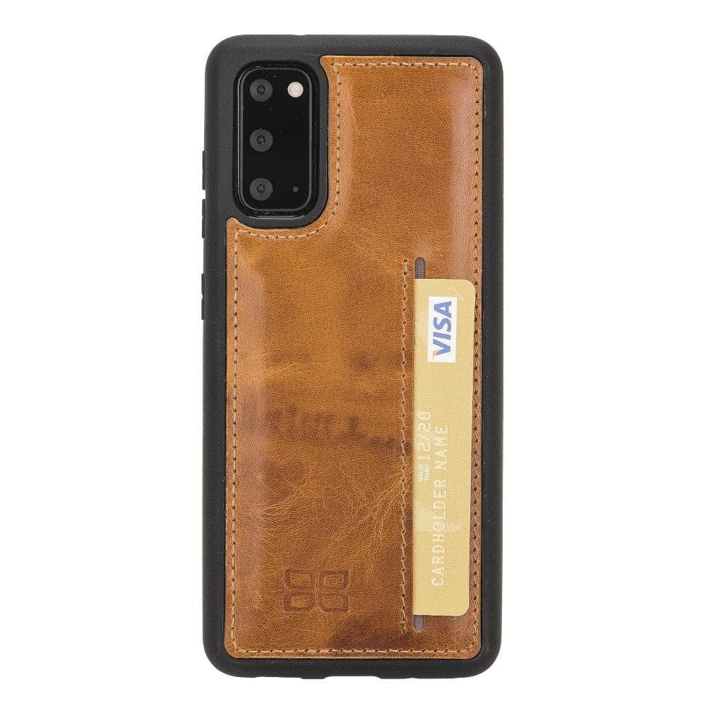 Flex Cover Leather Samsung Galaxy S20 Case with Card Holder