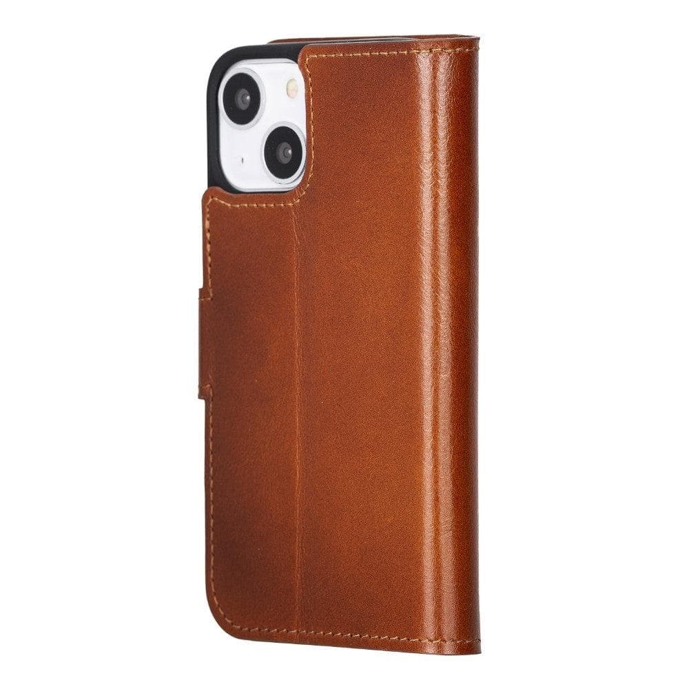 Wallet Case iPhone 13 Mini Leather Folio Case