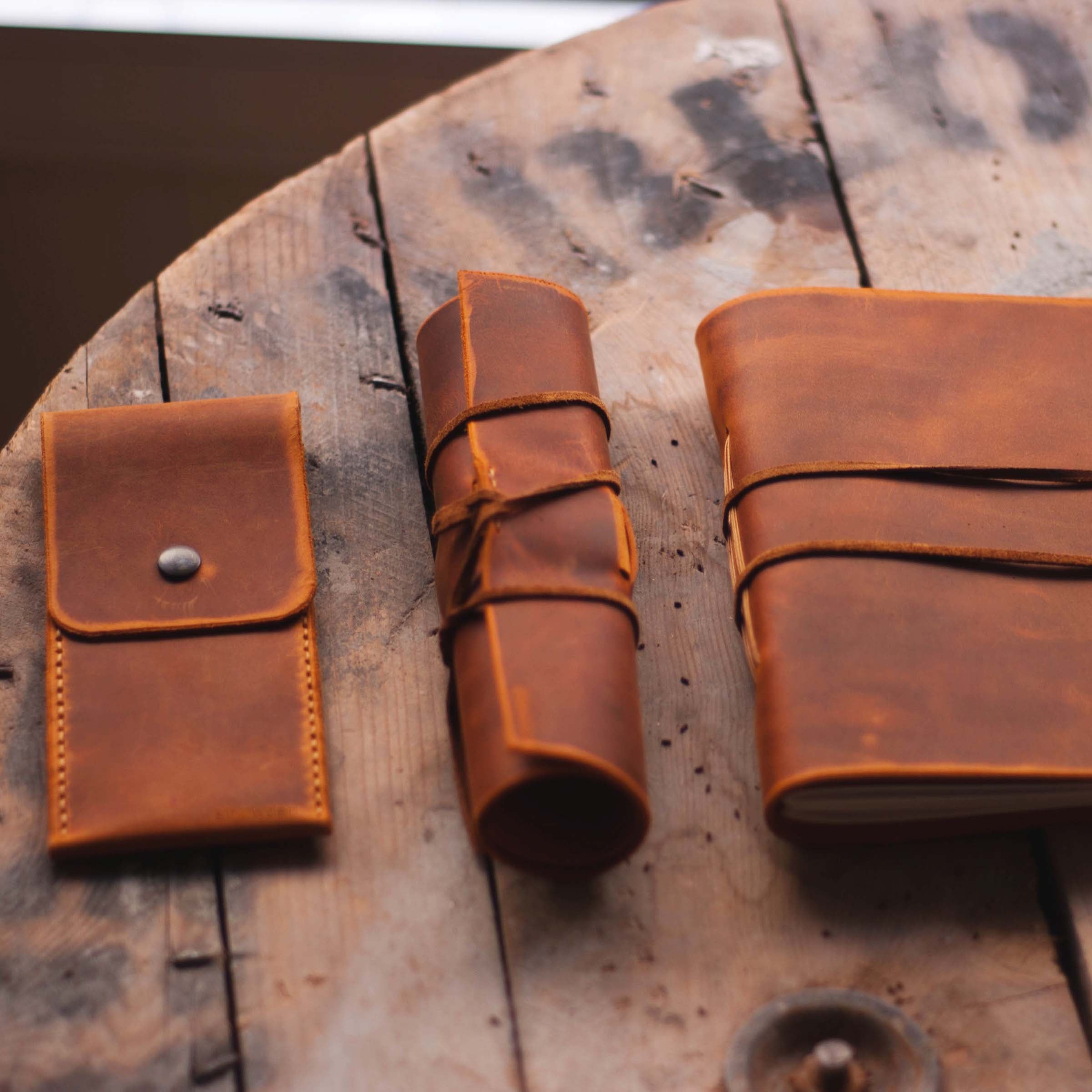Pen Holder and Notebook Set (Large Notebook)