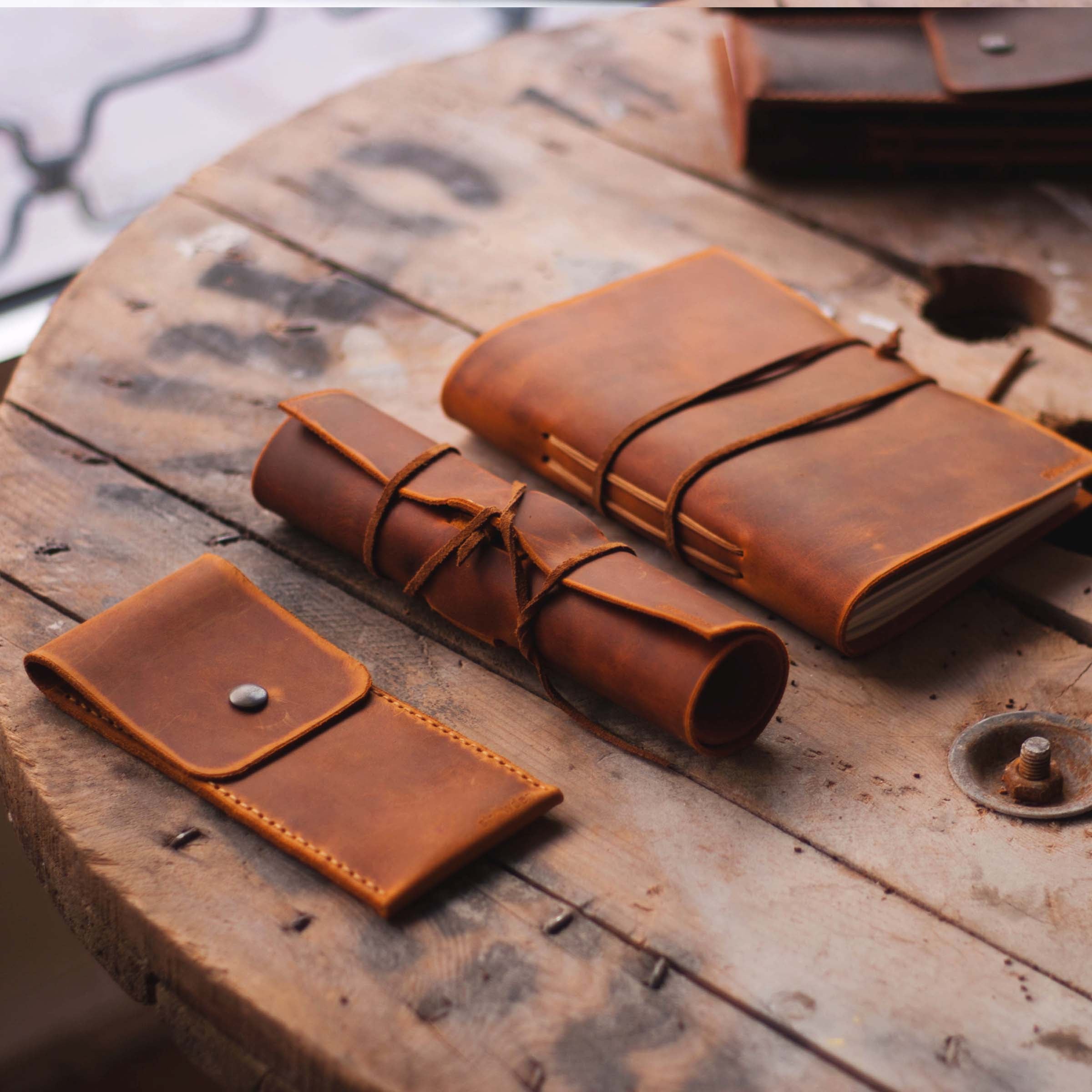 Pen Holder and Notebook Set (Large Notebook)