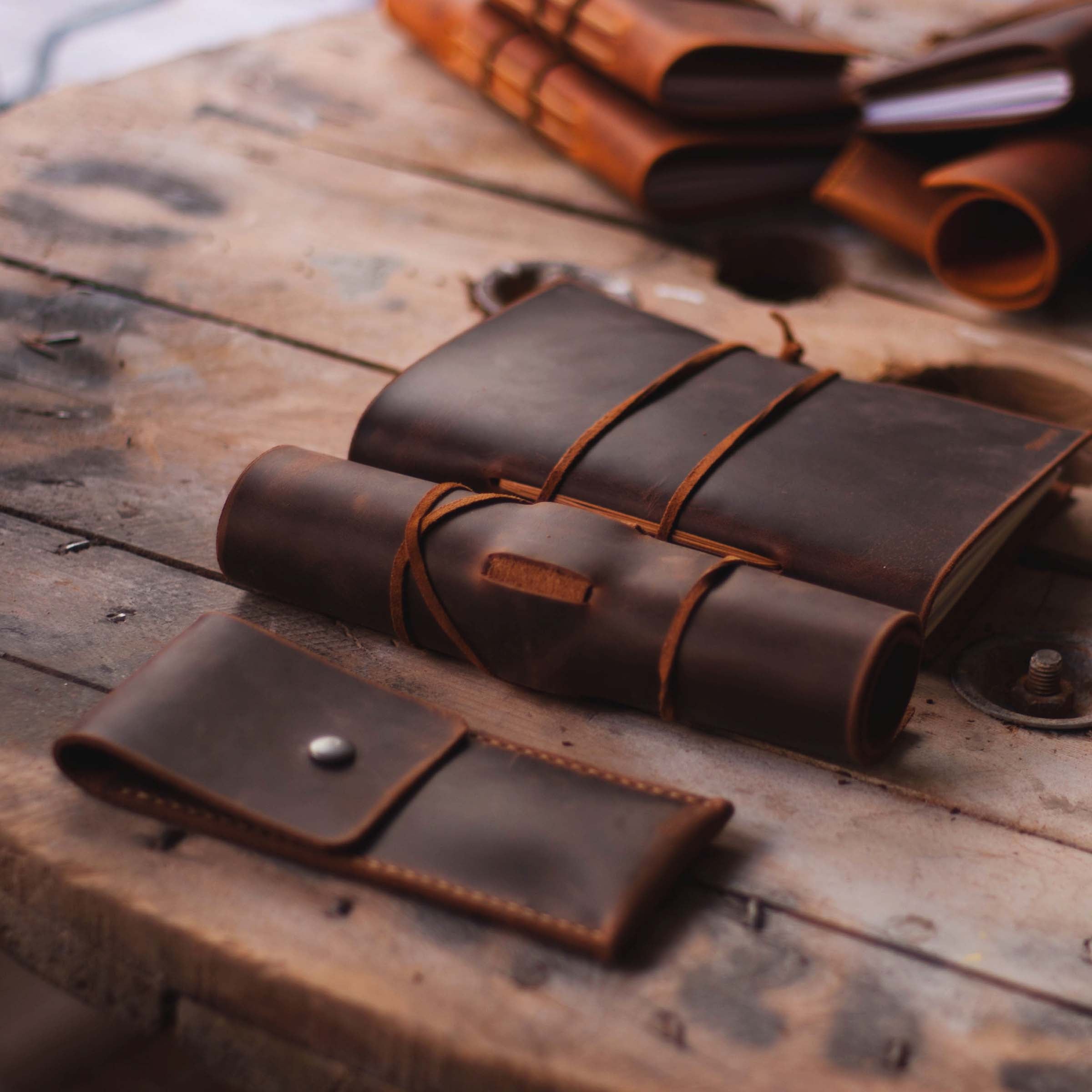 Pen Holder and Notebook Set (Large Notebook)