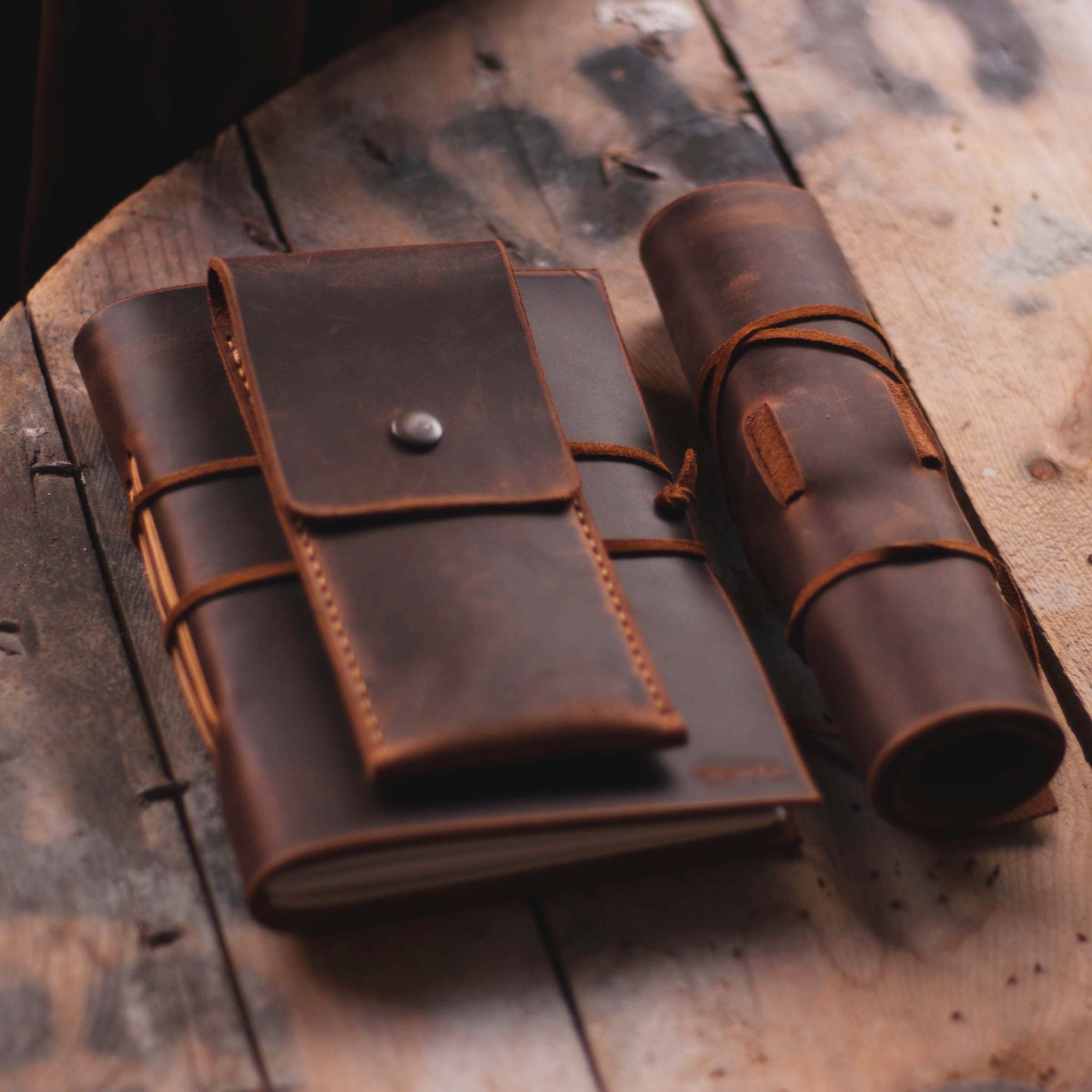 Pen Holder and Notebook Set (Large Notebook)