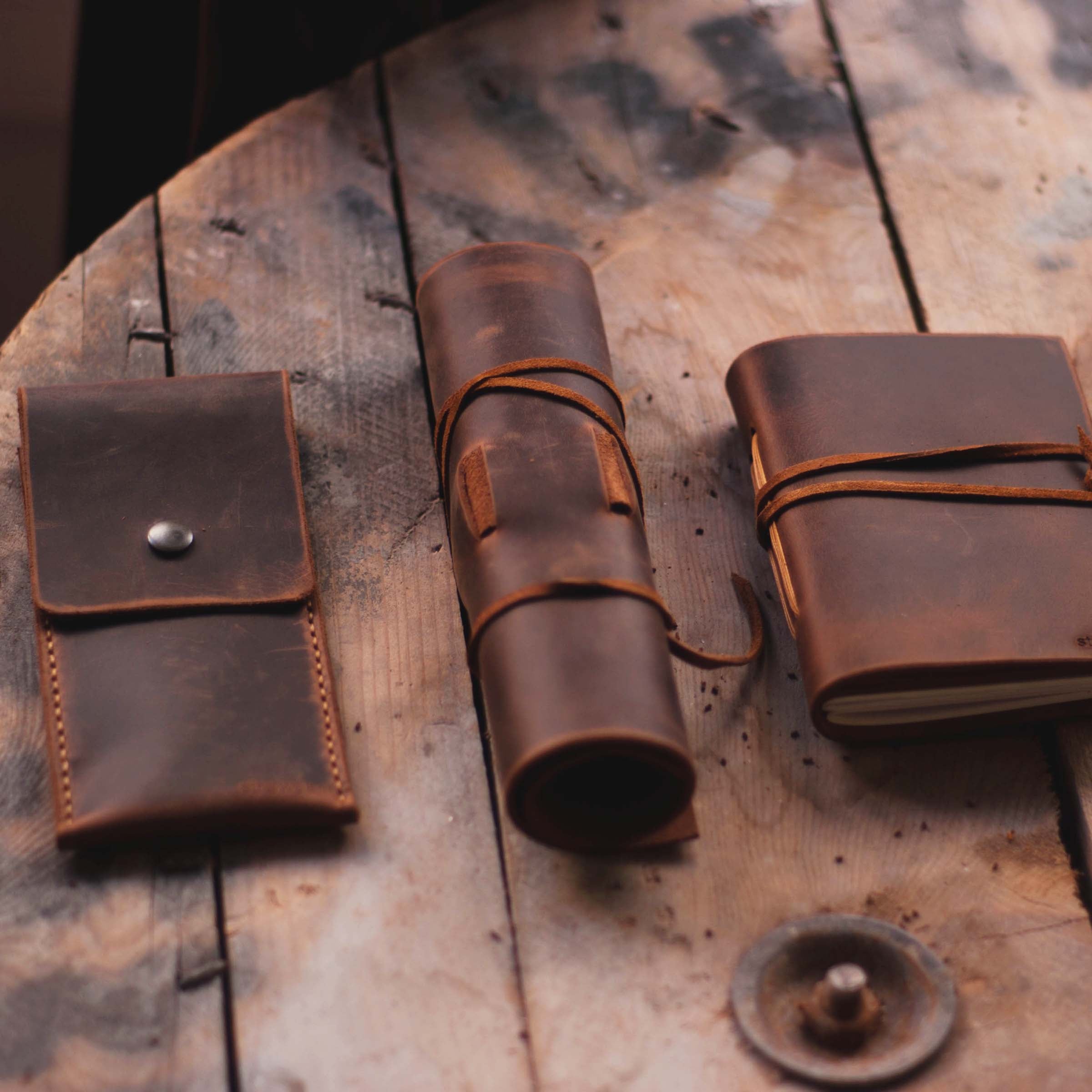 Pen Holder and Notebook Set (Small Notebook)