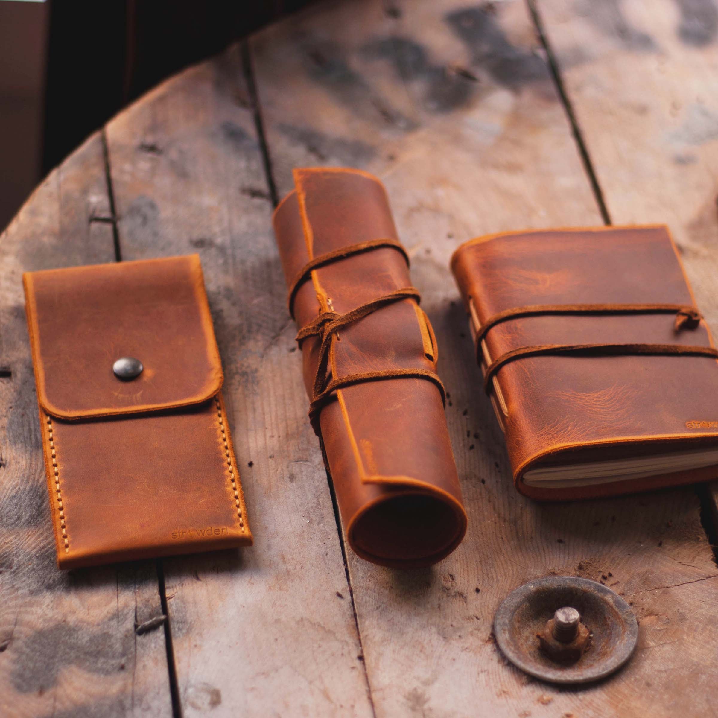 Pen Holder and Notebook Set (Small Notebook)