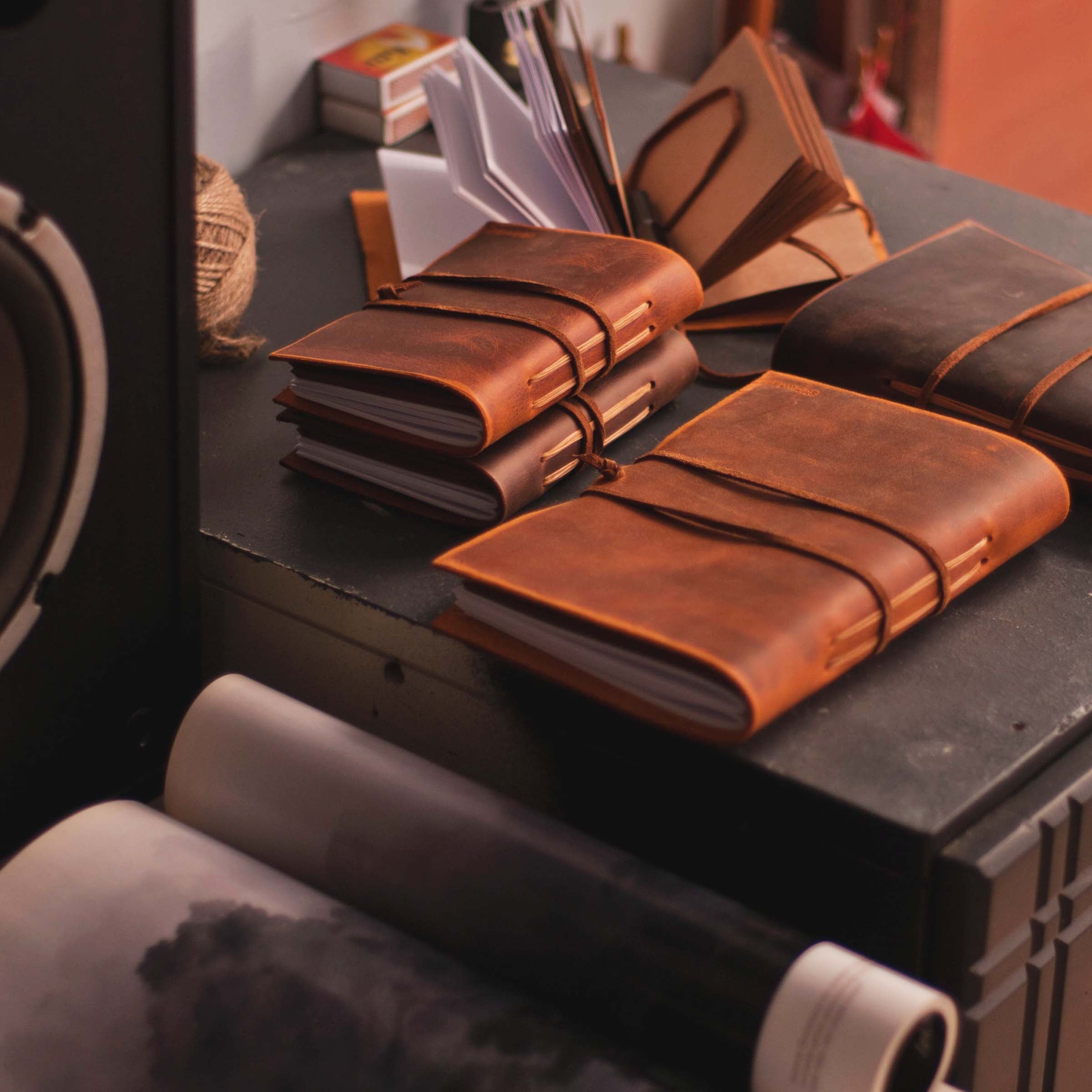 Pen Holder and Notebook Set (Large Notebook)